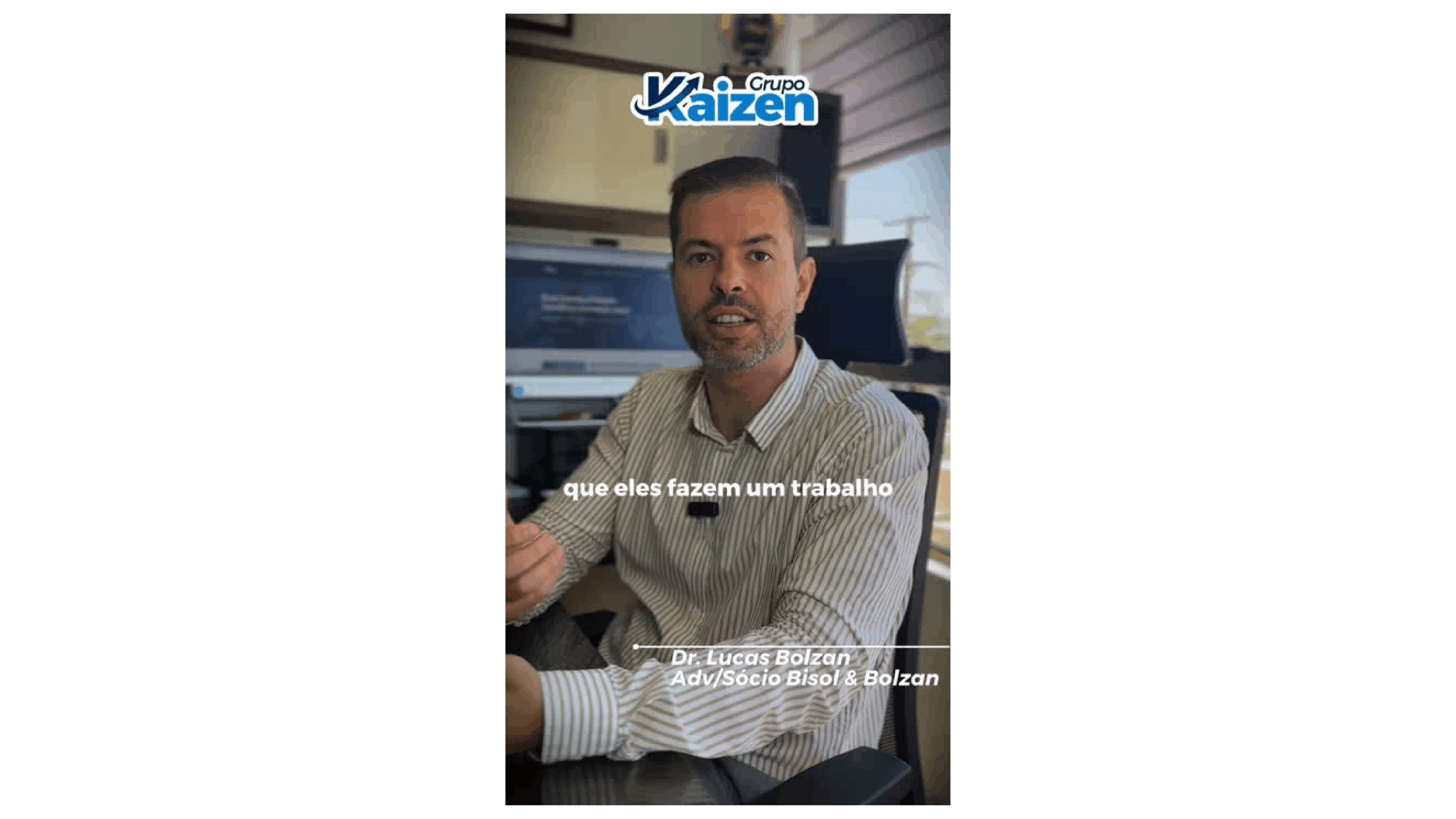 Vídeo de depoimento de Dr. Lucas Bolzan, sócio da Bisol & Bolzan